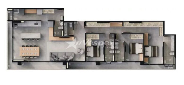 Imagem Apartamento com 3 Quartos à Venda, 170 m² em Setor Pedro Ludovico - Goiânia