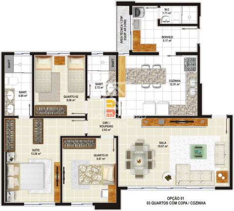 Imagem Apartamento com 4 Quartos à Venda, 94 m² em Boa Vista - Vitória Da Conquista Imagem Apartamento com 4 Quartos à Venda, 94 m² em Boa Vista - Vitória Da Conquista