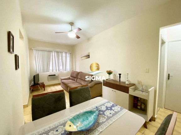 Apartamento com 2 Quartos à Venda, 58 m² em Jardim Astúrias - Guarujá