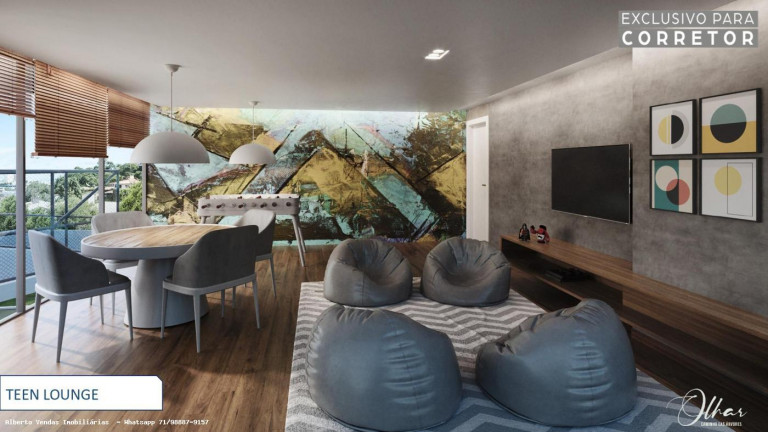 Imagem Apartamento com 3 Quartos à Venda, 130 m² em Caminho Das árvores - Salvador Imagem Apartamento com 3 Quartos à Venda, 130 m² em Caminho Das árvores - Salvador