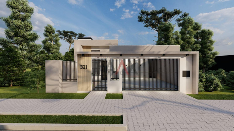 Casa com 2 Quartos à Venda, 126 m² em Alto De Santa Maria - São Cristóvão - Guarapuava