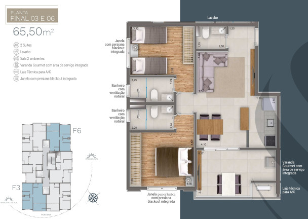 Imagem Imóvel com 2 Quartos à Venda, 65 m² em Vila Do Golfe - Ribeirão Preto