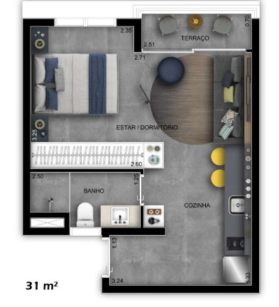 Imagem Apartamento com 1 Quarto à Venda, 24 m² em Vila Madalena - São Paulo Imagem Apartamento com 1 Quarto à Venda, 24 m² em Vila Madalena - São Paulo