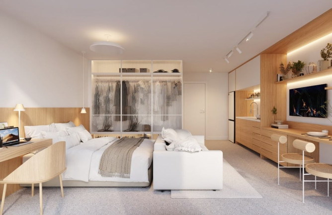 Imagem Apartamento com 2 Quartos à Venda, 54 m²