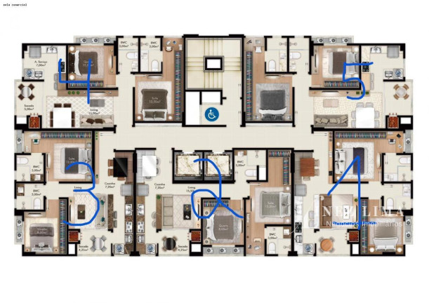 Imagem Apartamento com 2 Quartos à Venda, 62 m² em Morretes - Itapema