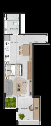 Imagem Imóvel com 1 Quarto à Venda, 122 m² em Ipanema - Rio De Janeiro