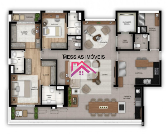 Imagem Imóvel com 3 Quartos à Venda, 160 m² em Vila Olímpia - São Paulo