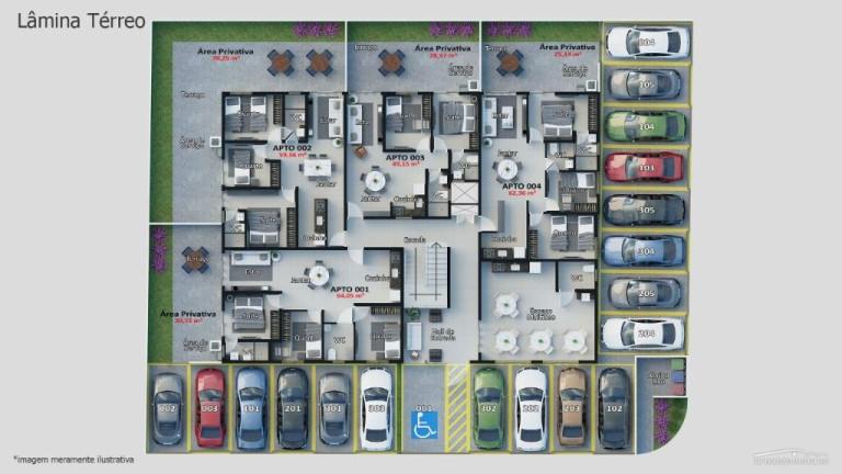 Imagem Apartamento com 3 Quartos à Venda, 62 m² em Bessa - João Pessoa