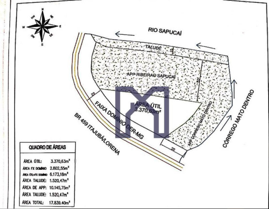 Imagem Terreno à Venda, 18.000 m² em Morro Grande - Itajubá Imagem Terreno à Venda, 18.000 m² em Morro Grande - Itajubá