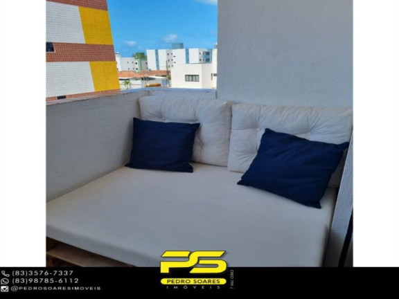 Imagem Apartamento com 2 Quartos à Venda, 56 m² em Jardim Cidade Universitária - João Pessoa