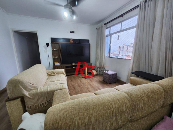 Apartamento com 2 Quartos à Venda, 95 m² em Embaré - Santos