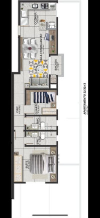 Imagem Apartamento com 3 Quartos à Venda, 62 m² em Bom Jesus - São José Dos Pinhais