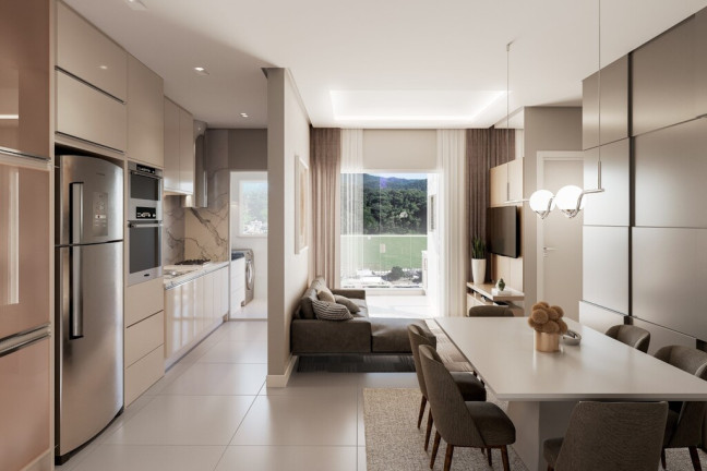 Imagem Apartamento com 2 Quartos à Venda, 55 m² em Itapema - Itapema