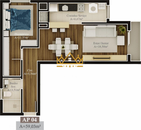 Imagem Imóvel com 2 Quartos à Venda, 72 m² em Prinstrop - Gramado