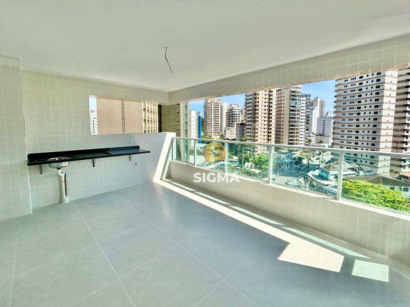 Imagem Apartamento com 3 Quartos à Venda, 103 m² em Jardim Astúrias - Guarujá