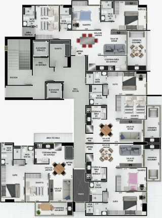 Imagem Apartamento com 2 Quartos à Venda, 58 m² em Bessa - João Pessoa