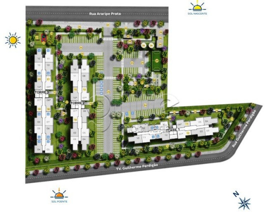 Imagem Apartamento com 2 Quartos à Venda, 38 m² em Parangaba - Fortaleza