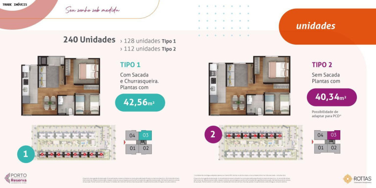Imagem Apartamento com 2 Quartos à Venda, 42 m² em Reserva Saltinho - Londrina Imagem Apartamento com 2 Quartos à Venda, 42 m² em Reserva Saltinho - Londrina