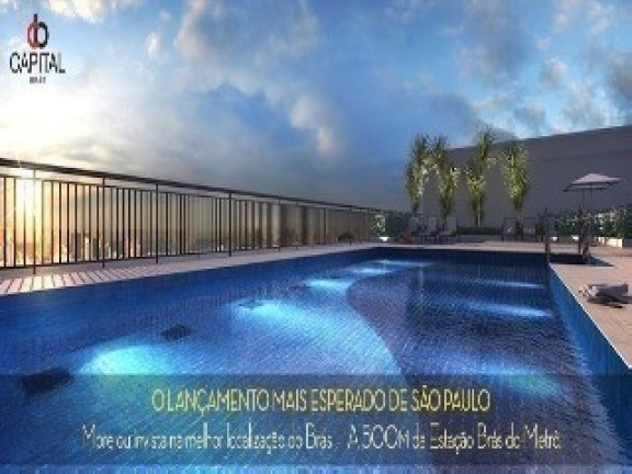 Imagem Apartamento com 2 Quartos à Venda, 52 m² em Brás - São Paulo