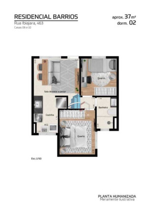 Imagem Apartamento com 2 Quartos à Venda, 37 m² em Itaquera - São Paulo Imagem Apartamento com 2 Quartos à Venda, 37 m² em Itaquera - São Paulo