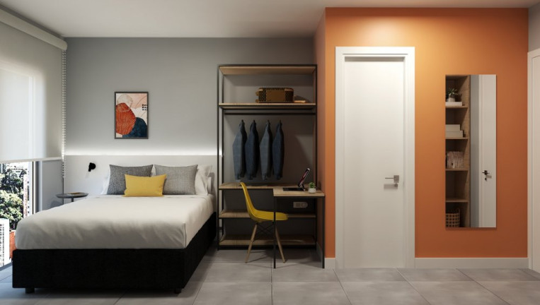 Imagem Apartamento com 1 Quarto à Venda, 17 m² em água Verde - Curitiba
