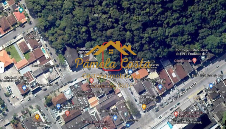 Terreno à Venda, 424 m² em Pitangueiras - Guarujá