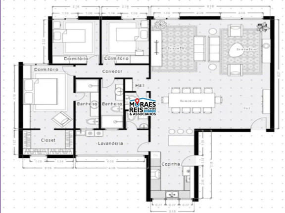 Foto do imóvel Apartamento com 3 Quartos à Venda, 158 m² em Pinheiros - São Paulo