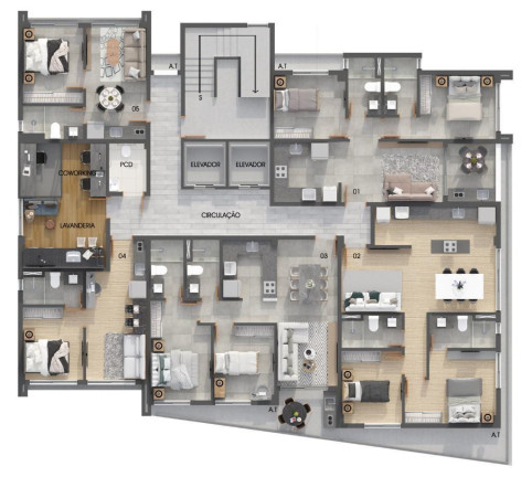 Imagem Apartamento com 2 Quartos à Venda, 59 m² em Manaíra - João Pessoa Imagem Apartamento com 2 Quartos à Venda, 59 m² em Manaíra - João Pessoa