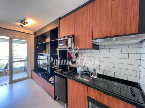 Imagem Apartamento com 1 Quarto para Alugar, 28 m² em Campo Belo - São Paulo