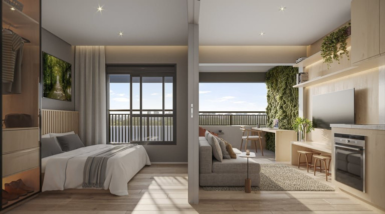 Apartamento com 1 Quarto à Venda, 35 m² em Pinheiros - São Paulo