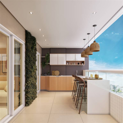 Apartamento com 2 Quartos à Venda, 86 m² em Tupi - Praia Grande