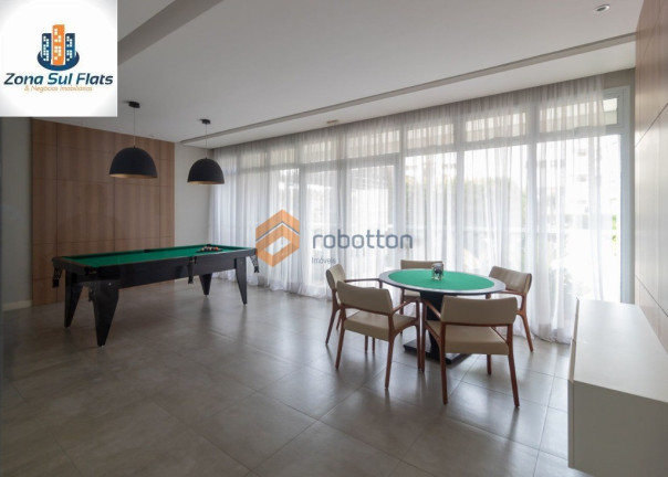 Imagem Apartamento com 1 Quarto para Alugar, 45 m² em Campo Belo - São Paulo
