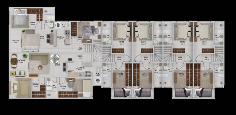 Imagem Sobrado com 2 Quartos à Venda, 55 m² em Boqueirao - Praia Grande