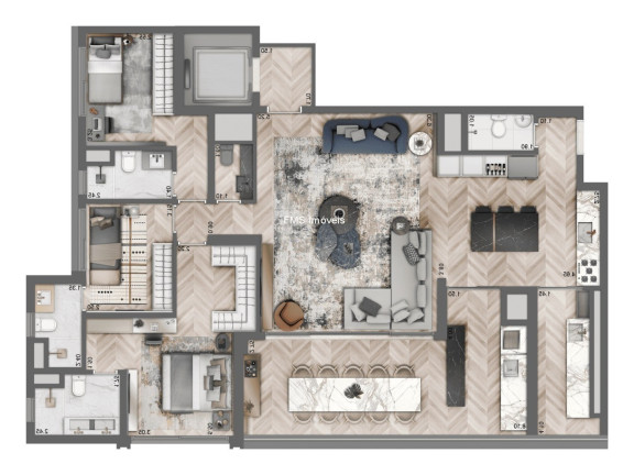 Imagem Imóvel com 3 Quartos à Venda, 158 m² em Vila Clementino - São Paulo