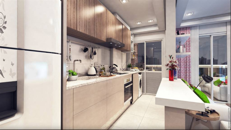 Apartamento com 2 Quartos à Venda, 57 m² em Forte - Praia Grande