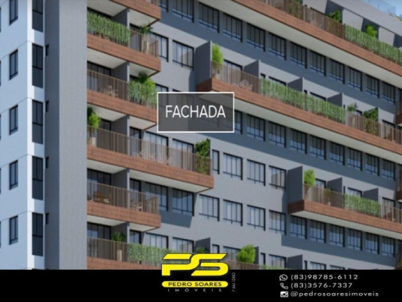 Imagem Apartamento com 1 Quarto à Venda, 51 m² em Manaíra - João Pessoa