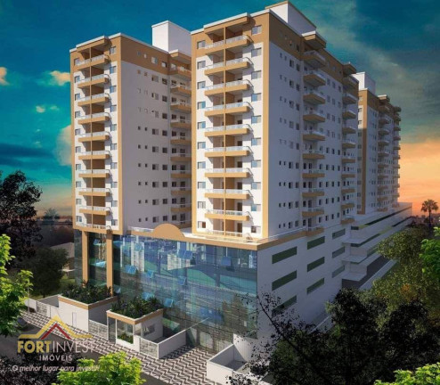 Imóvel com 2 Quartos à Venda, 60 m² em Boqueirão - Praia Grande