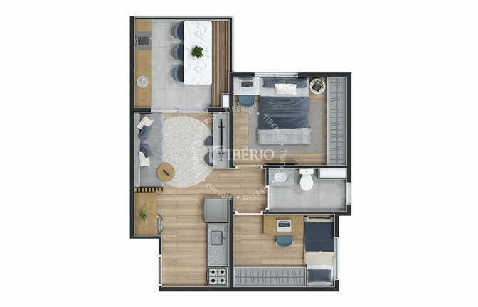 Imagem Apartamento com 1 Quarto à Venda, 31 m² em Mooca - São Paulo