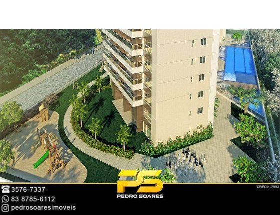 Imagem Apartamento com 3 Quartos à Venda, 1 m² em Altiplano Cabo Branco - João Pessoa