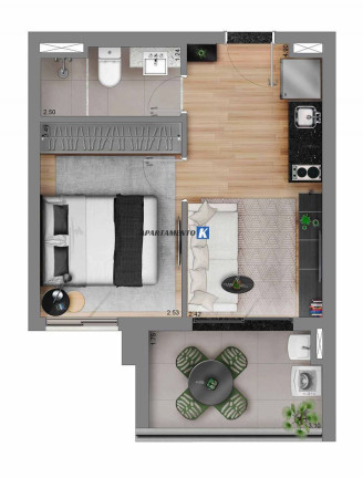 Imagem Apartamento com 1 Quarto à Venda, 35 m² em Pinheiros - São Paulo Imagem Apartamento com 1 Quarto à Venda, 35 m² em Pinheiros - São Paulo