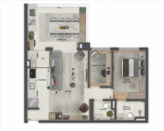 Imagem Imóvel com 2 Quartos à Venda, 81 m² em água Branca - São Paulo Imagem Imóvel com 2 Quartos à Venda, 81 m² em água Branca - São Paulo