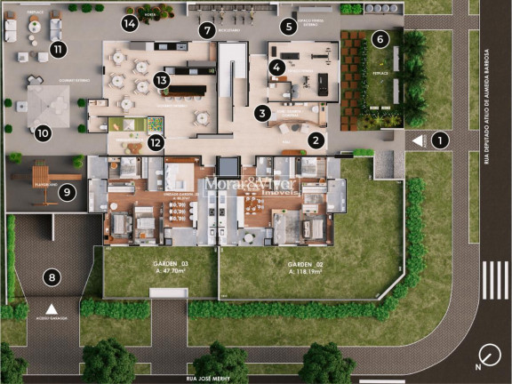 Imagem Apartamento com 3 Quartos à Venda, 85 m² em Boa Vista - Curitiba