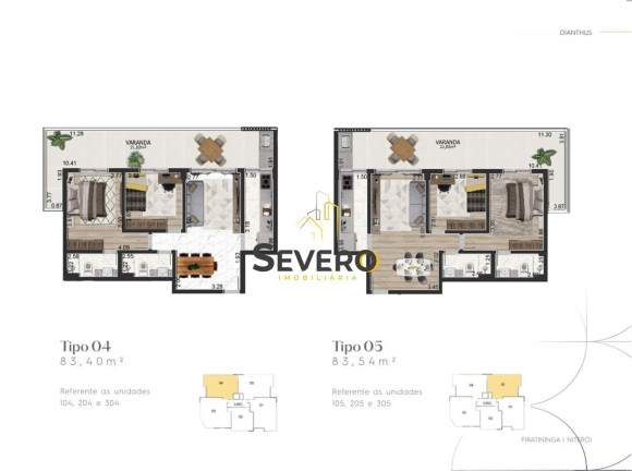 Imagem Apartamento com 2 Quartos à Venda, 85 m² em Piratininga - Niterói