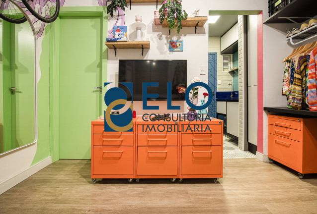 Imagem Apartamento com 1 Quarto à Venda, 26 m² em Embaré - Santos