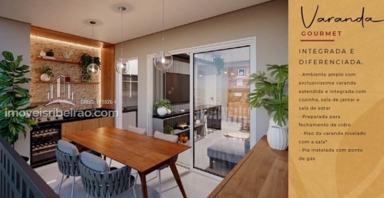 Apartamento com 2 Quartos à Venda, 70 m² em Ribeirânia - Ribeirão Preto
