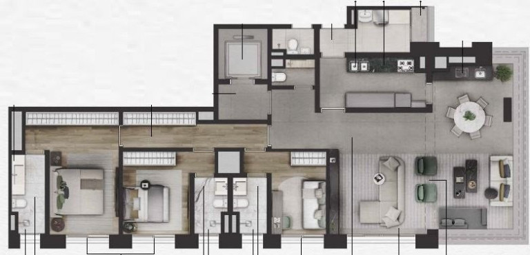 Imagem Imóvel com 2 Quartos à Venda, 195 m² em Itaim Bibi - São Paulo