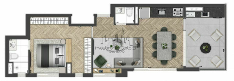 Imagem Apartamento com 2 Quartos à Venda, 64 m² em Jardim Paulista - São Paulo