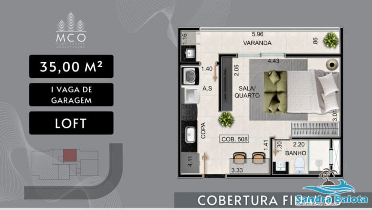 Imagem Apartamento com 1 Quarto à Venda, 35 m² em Silop - Ubatuba Imagem Apartamento com 1 Quarto à Venda, 35 m² em Silop - Ubatuba