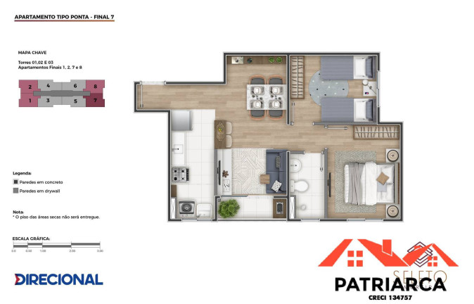 Imagem Apartamento com 2 Quartos à Venda, 50 m² em Jardim Capivari - Campinas Imagem Apartamento com 2 Quartos à Venda, 50 m² em Jardim Capivari - Campinas