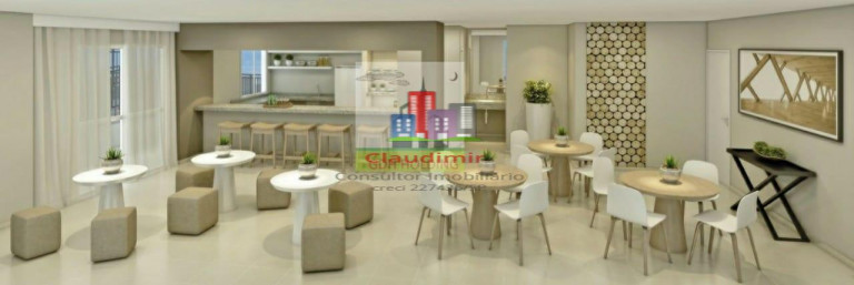 Imagem Apartamento com 2 Quartos à Venda, 45 m² em Campestre - Santo André